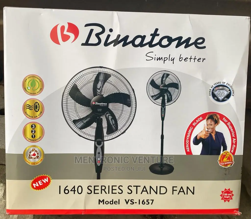 Binatone Standing Fan 16inc
