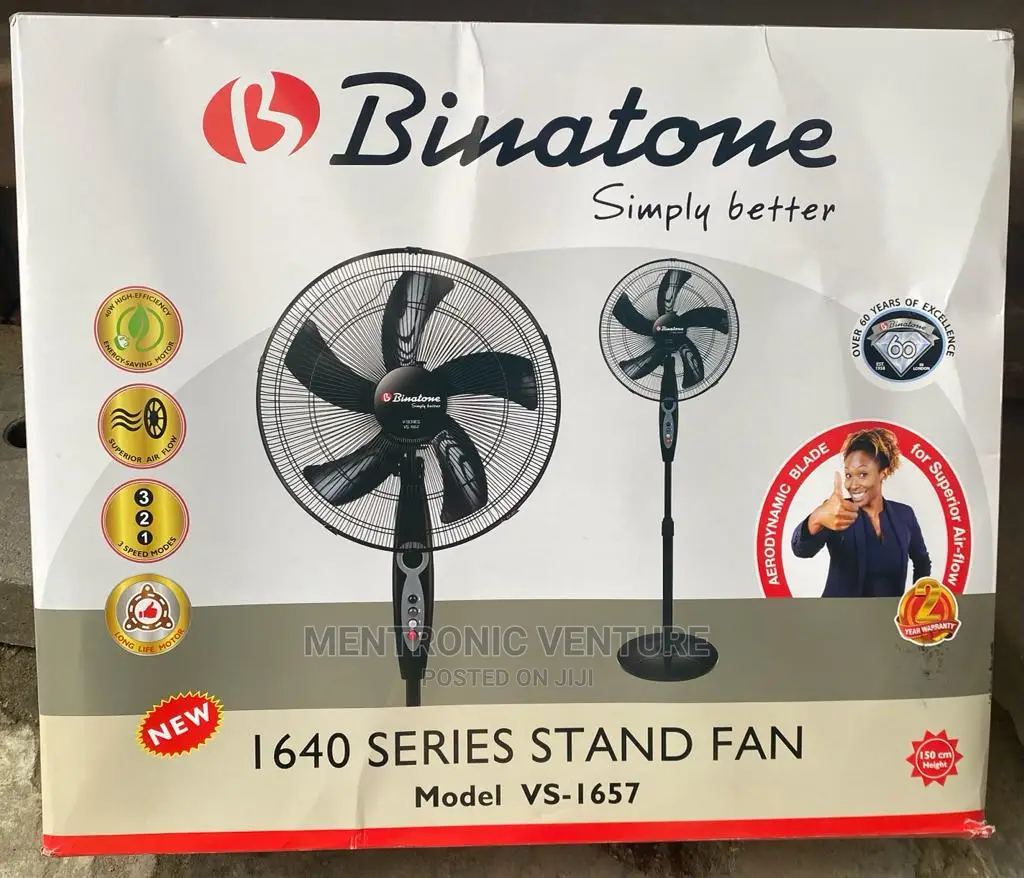 Binatone Standing Fan 16inc