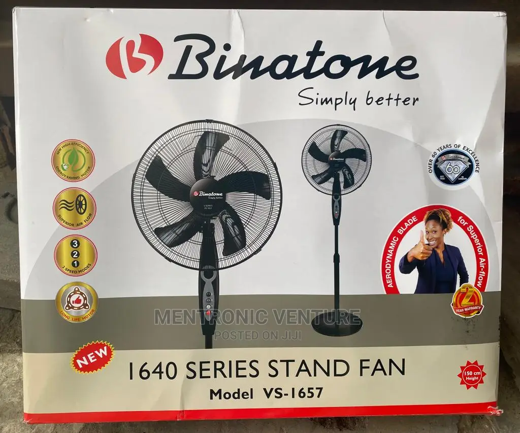 Binatone Standing Fan 16inc