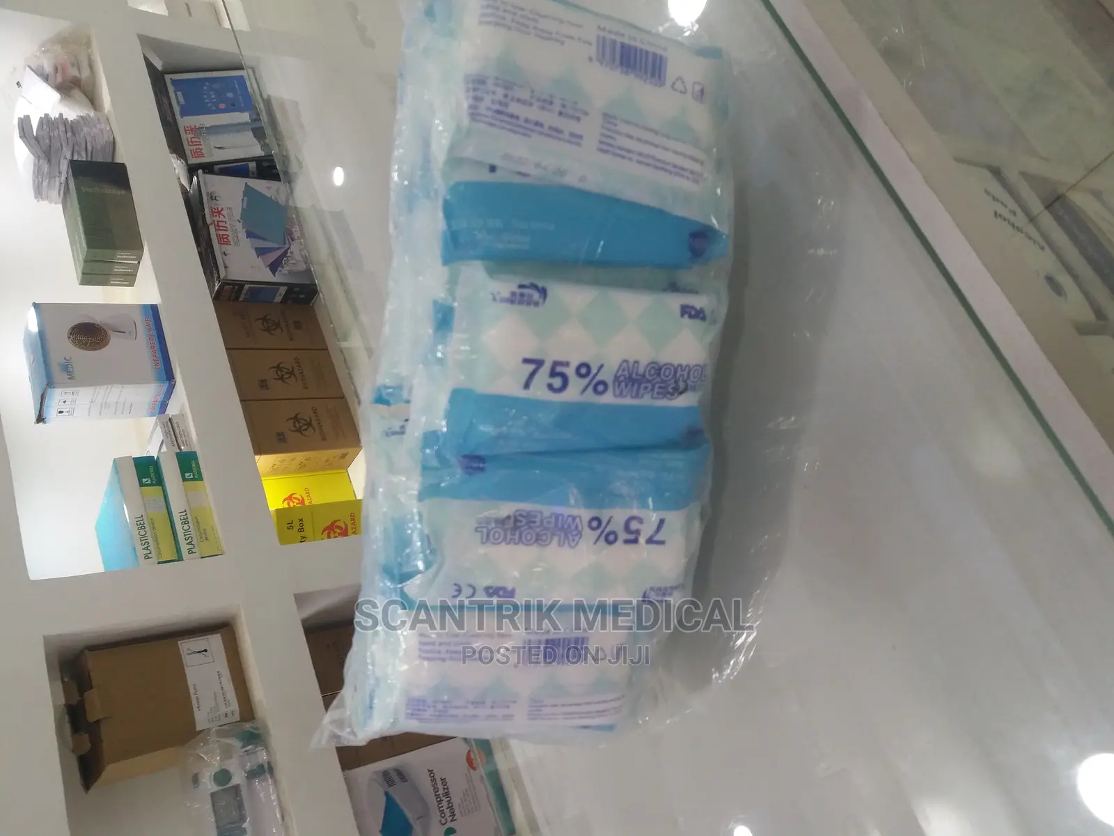 Portable Anti-bacterial Hand And Surface Wipes