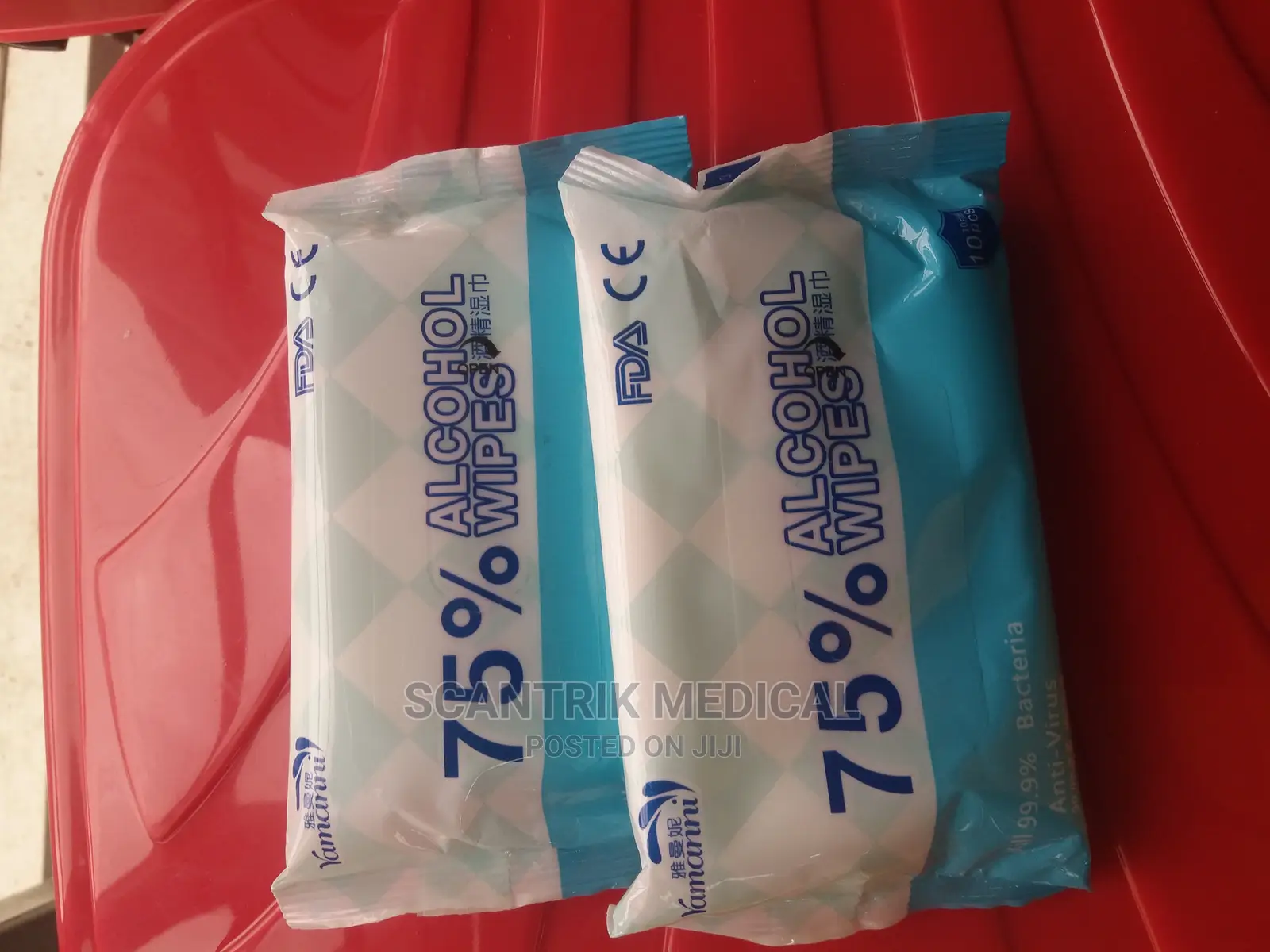 Portable Disinfectant Wipes, Alcohol Cleaning for Hotel