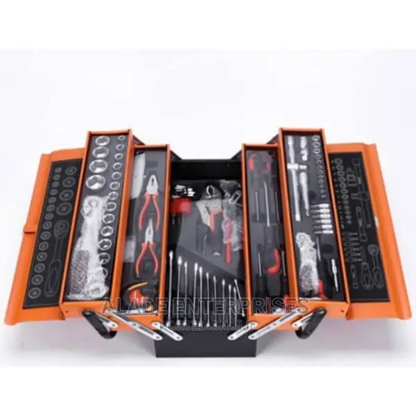 85pieces Tool Set With Metal Box 5 Tier Cantii-Lever