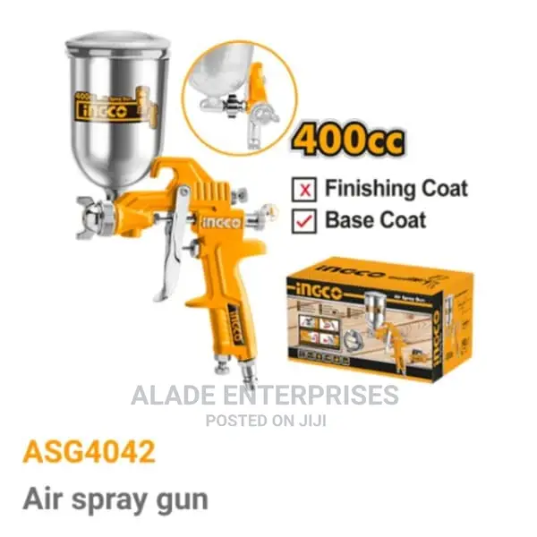 Paint Spraying Gun 400cc Side Cup