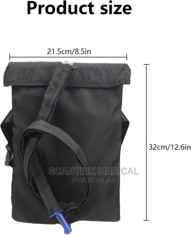 Bag Holder With Long Catheter Tube Cover