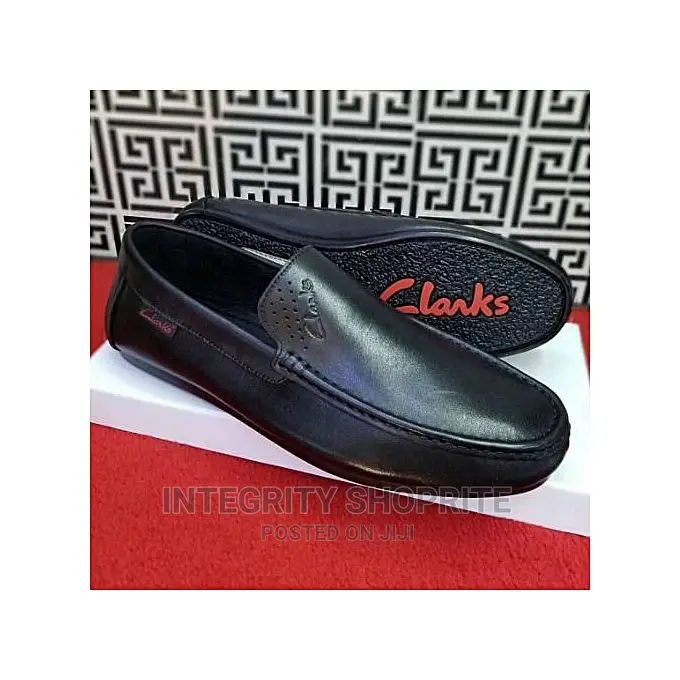 Clarks Black Loafers Shoes