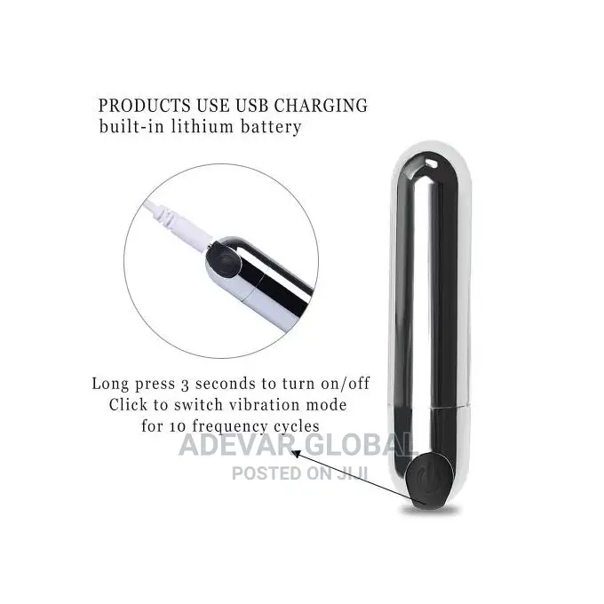 Sex USB Vibrator 10 Speed Mini Bullet Waterproof G Spot