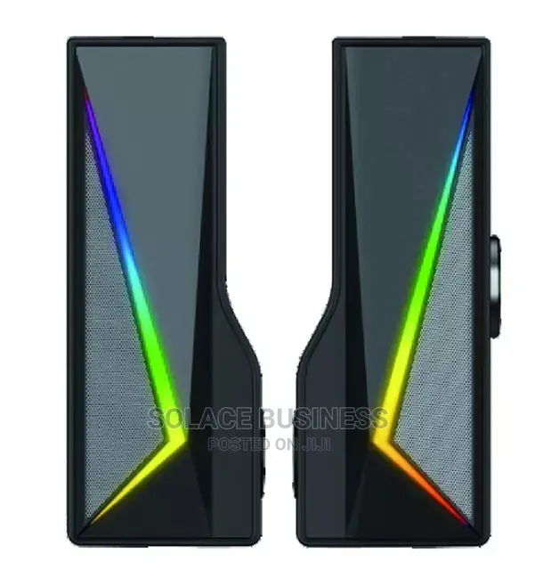 Bluetooth Line in Speakers, RGB Luminous