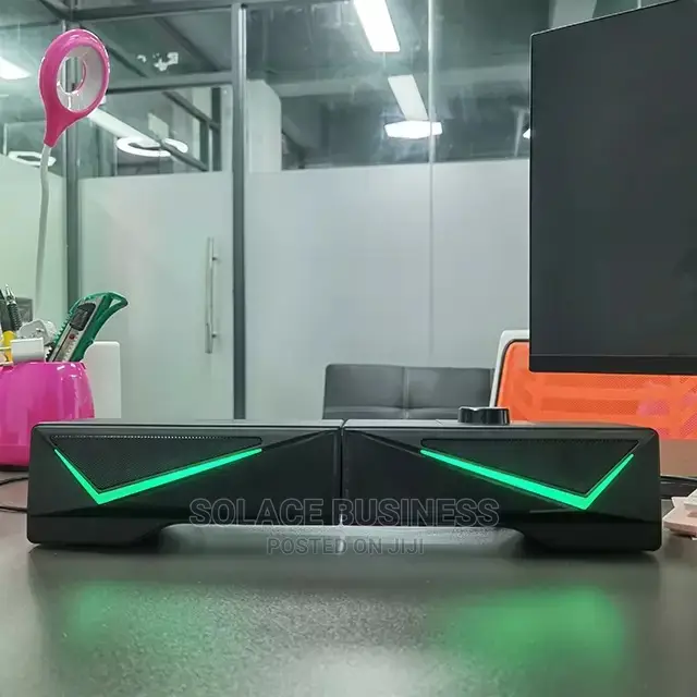 Bluetooth Line in Speakers, RGB Luminous