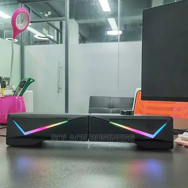 Bluetooth Line in Speakers, RGB Luminous
