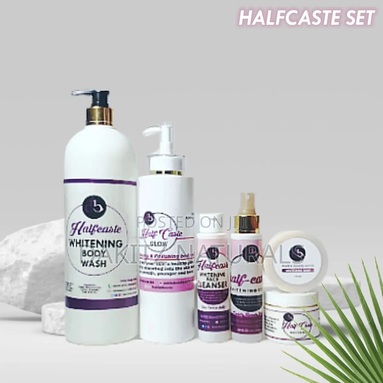 Halfcaste Whitening Set (7days Extreme Skin Whitening)