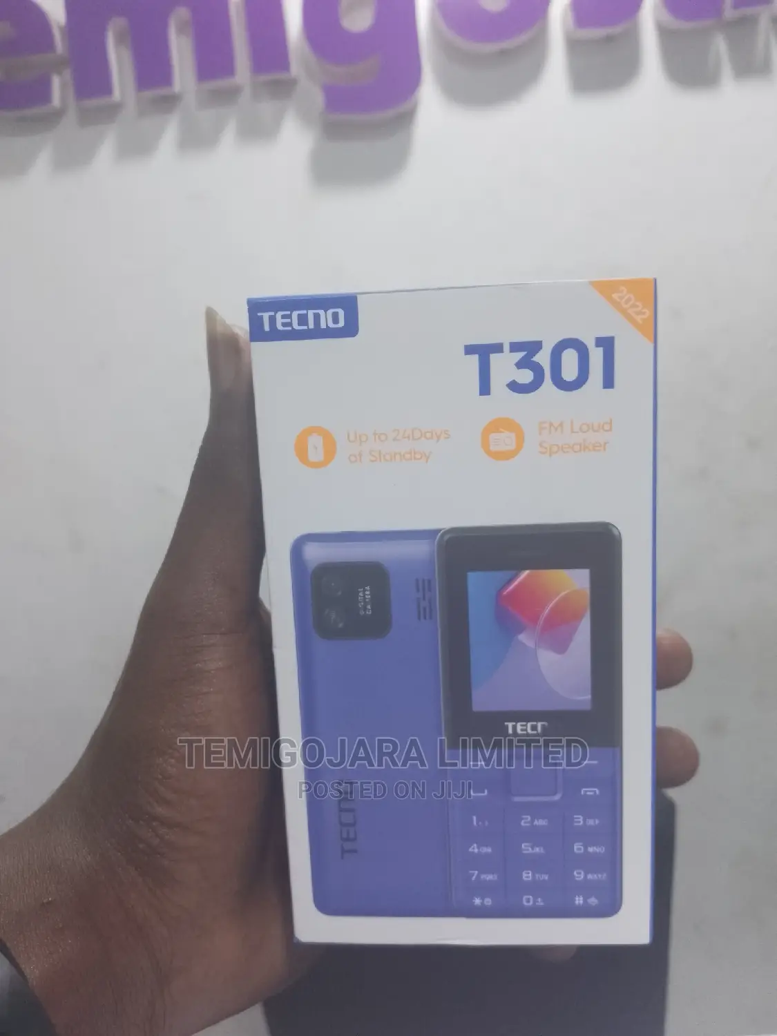 New Tecno T301 Blue