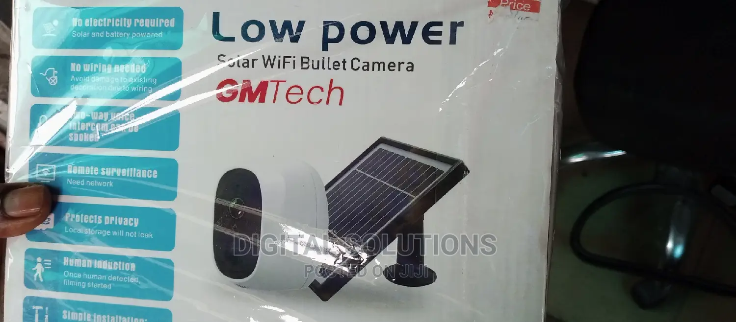 Wireless Wifi Solar Camera- Mini Camera