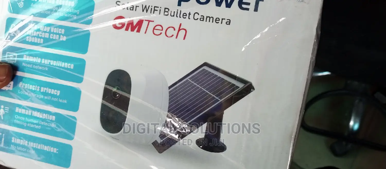 Wireless Wifi Solar Camera- Mini Camera