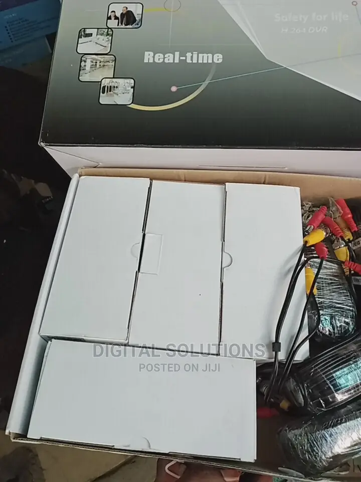 CCTV Kit Digital Video Record Wired 4 Channel Kit