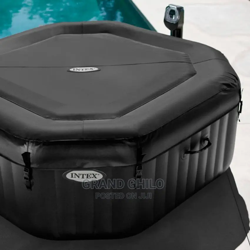 Intex Jet Bubble Deluxe Inflatable Hot Tub SPA Round 201x71