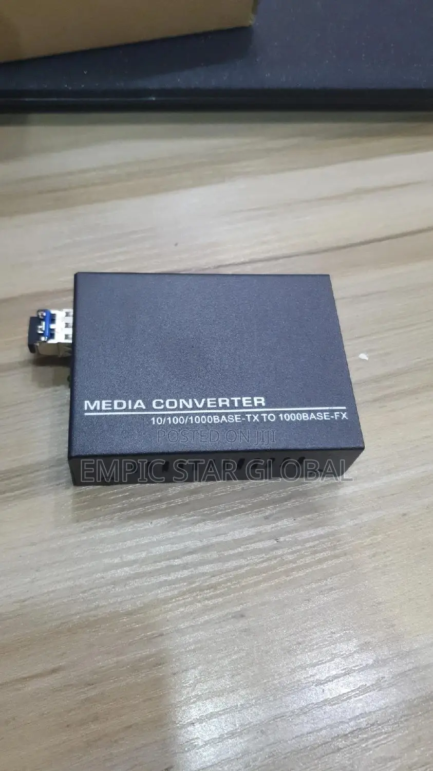 Fiber 10/100/1000mbps to SFP Media Converter