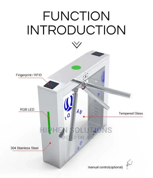 Wide Application Safety Single Lane Turnstile