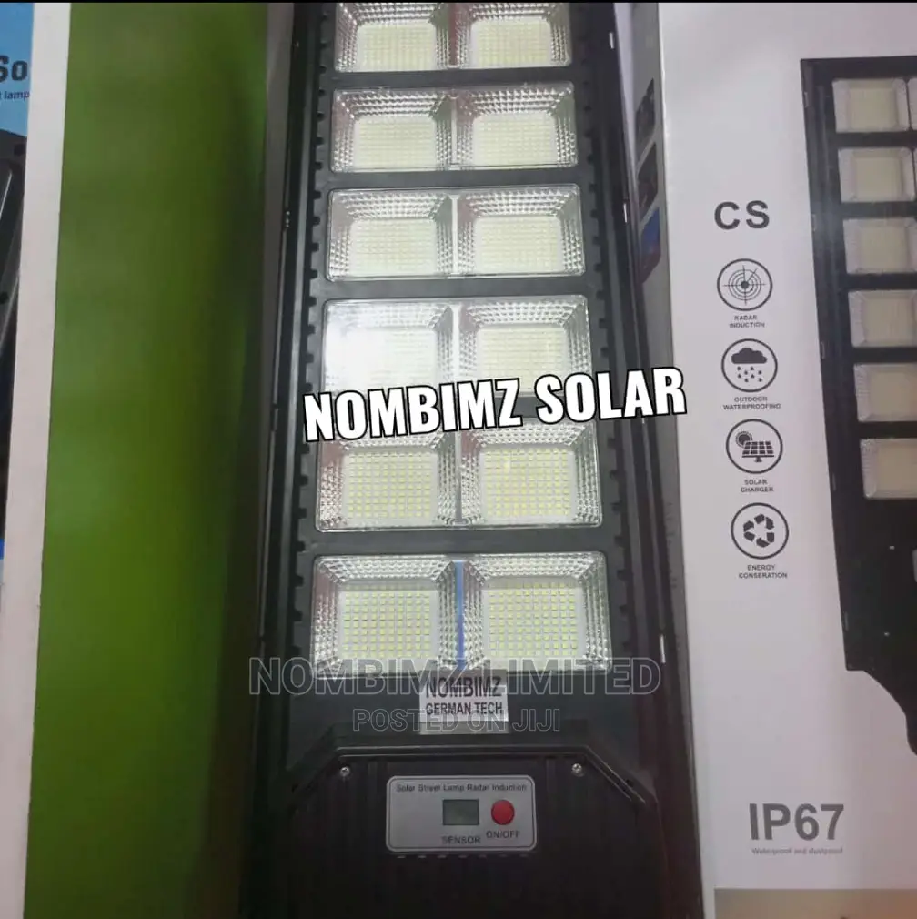 800w 12 Eyes Nombimz All in One Solar Street Light