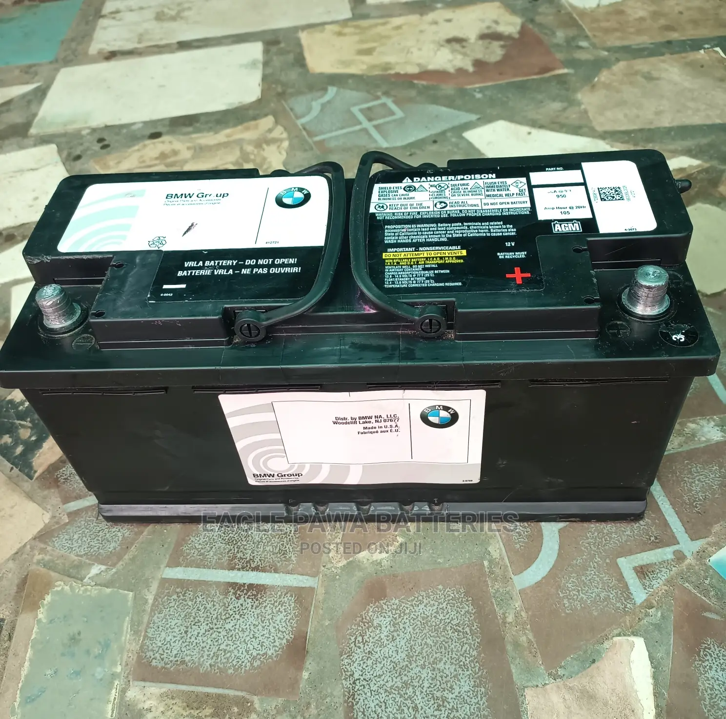 Original AGM Battery for BMW