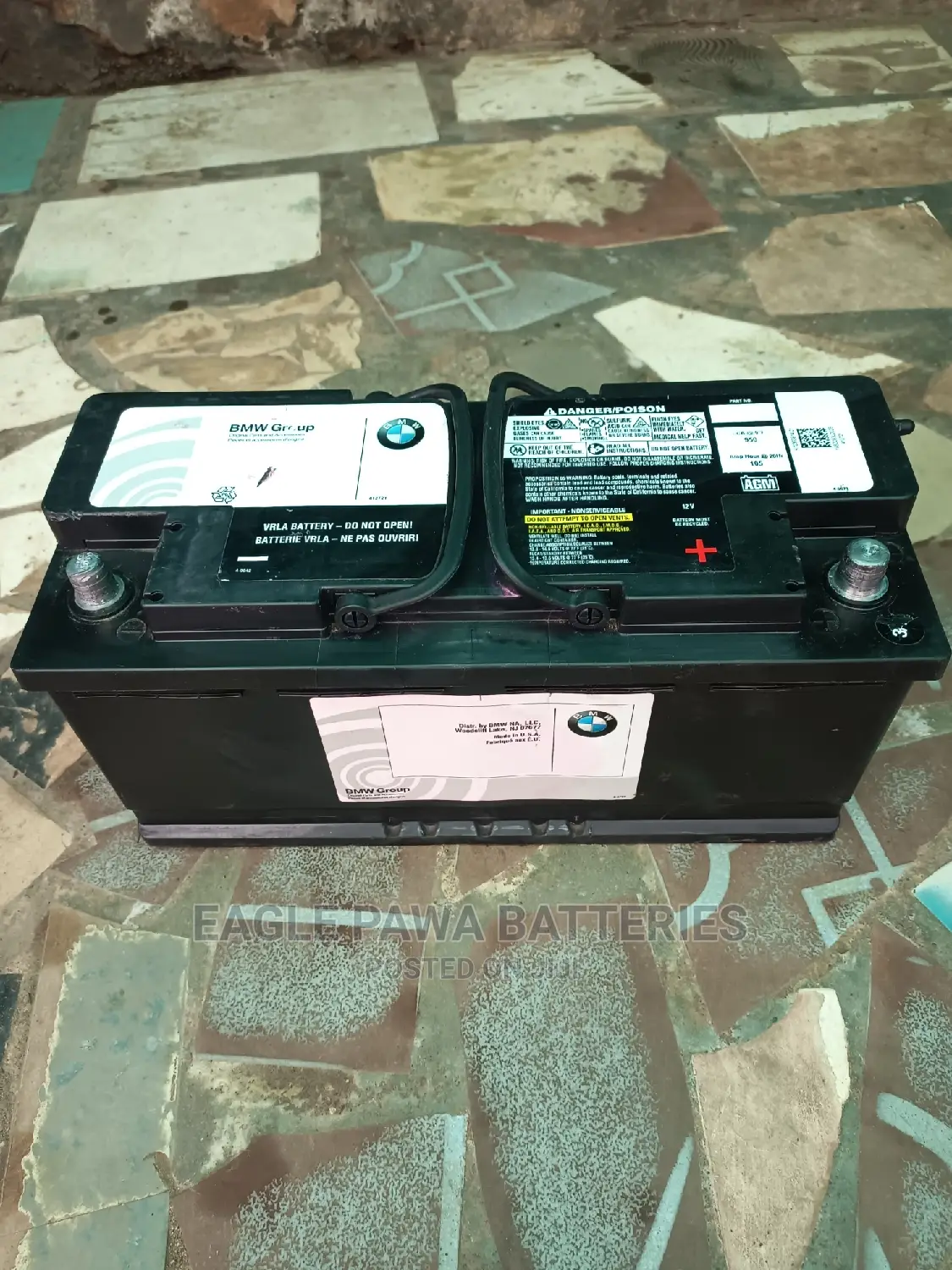 Original AGM Battery for BMW