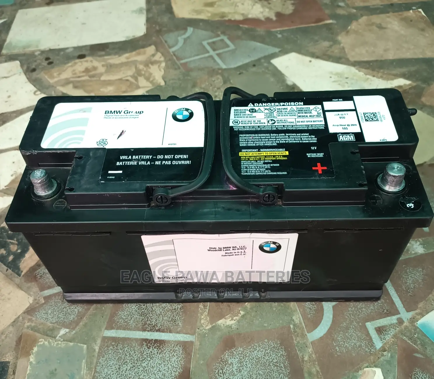 Original AGM Battery for BMW