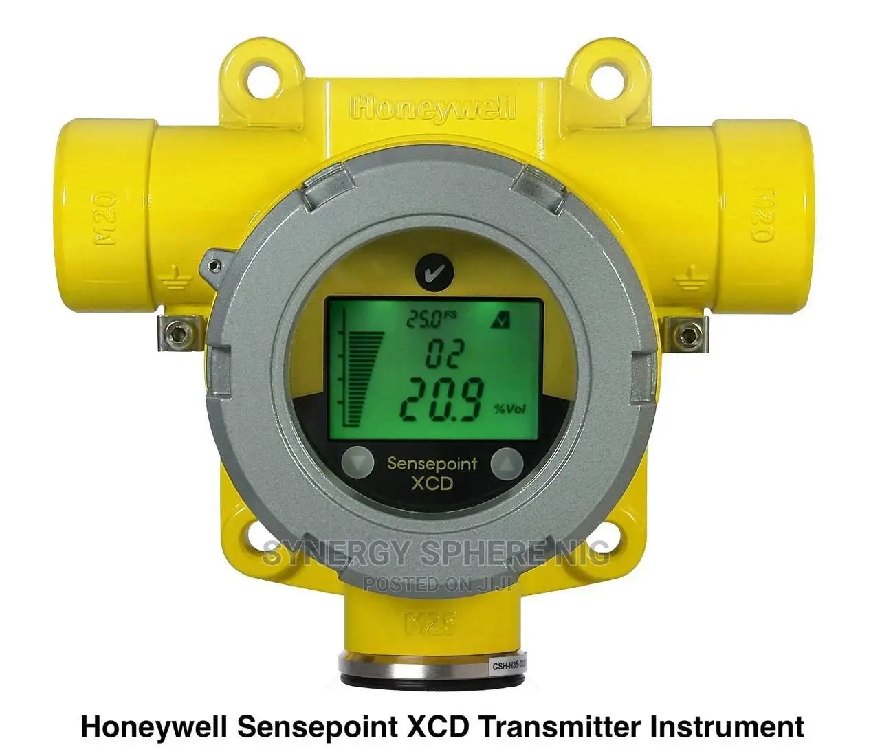 Honeywell Sensepoint Oxygen O2 Gas Detector SPXCDALMO1