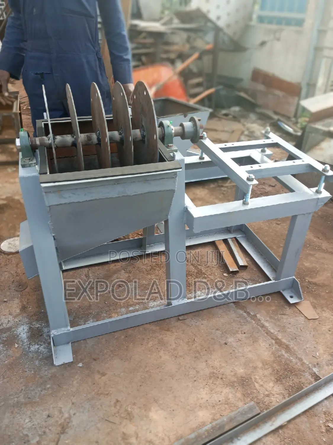 1ton Mild Steel Hammer Mill