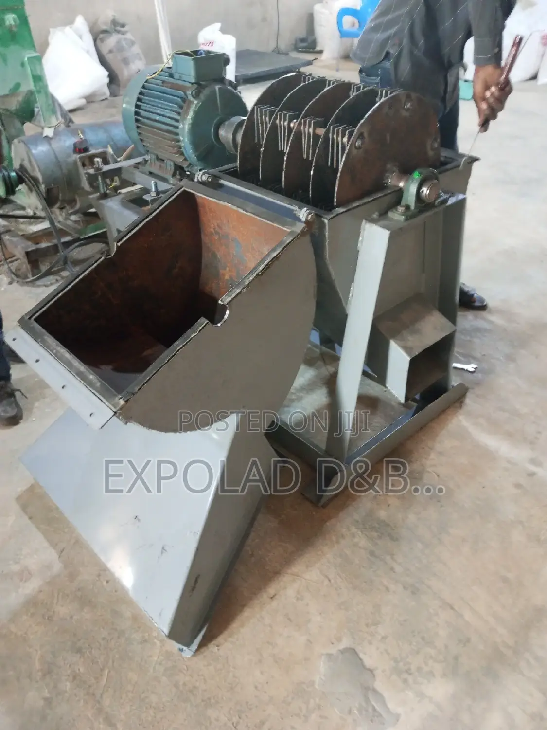 1ton Mild Steel Hammer Mill