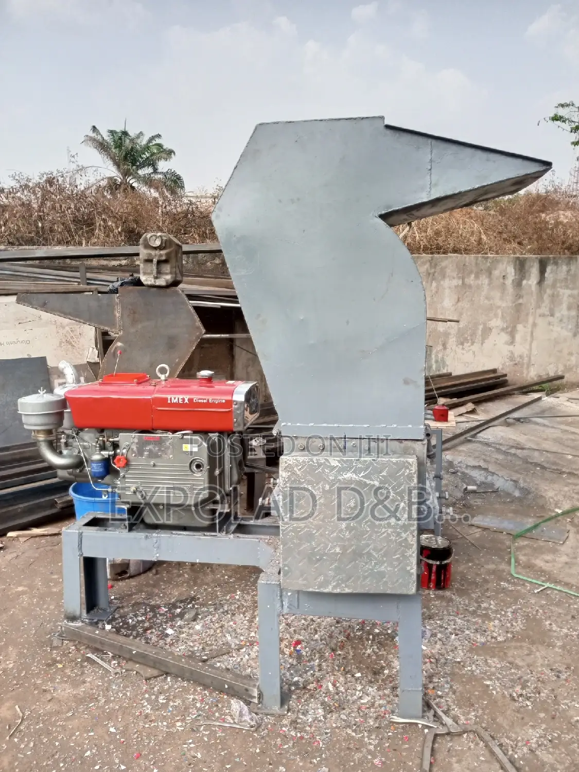 Industrial Shredder (Plastic, Paper and Nylon)