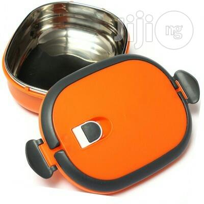 Insulacted Food Flask With Plastic Cotted Body