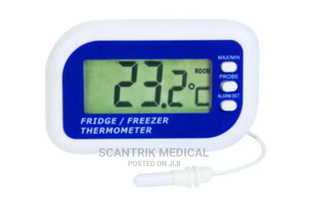 Digital Thermometer for Fridge, Timer, Temperature