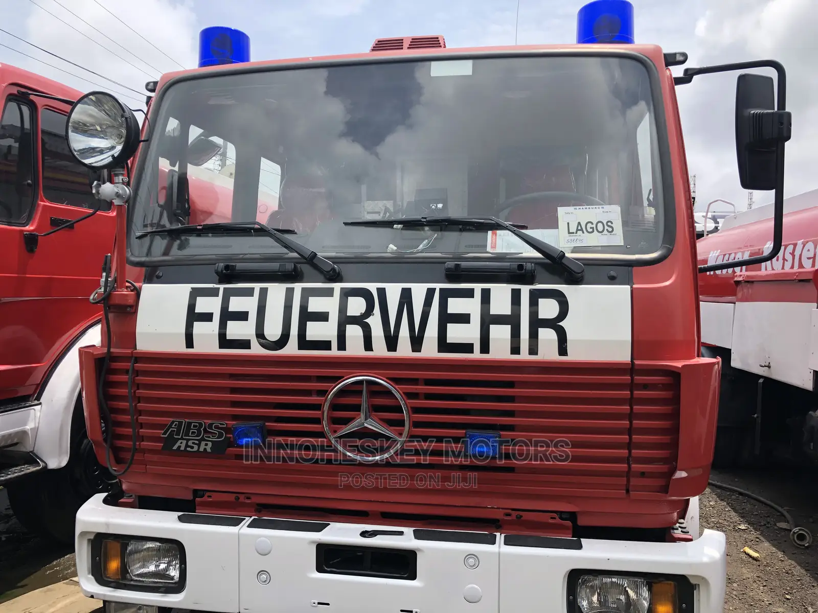 Mercedes Fire Fighter Truck