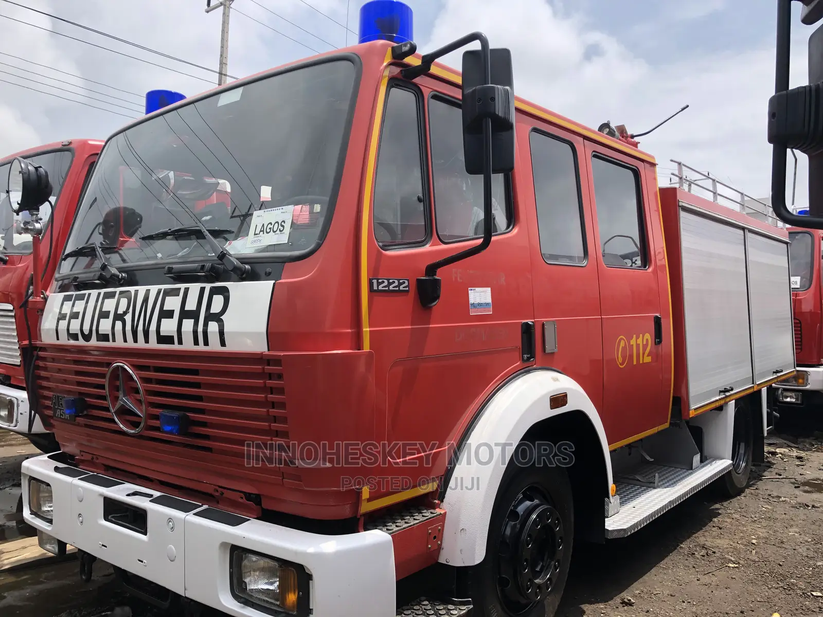 Mercedes Fire Fighter Truck