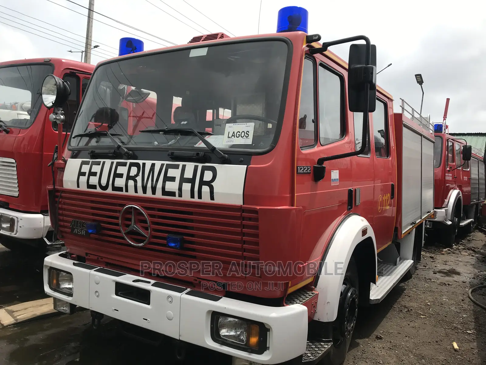 Mercedes Fire Fighter Truck
