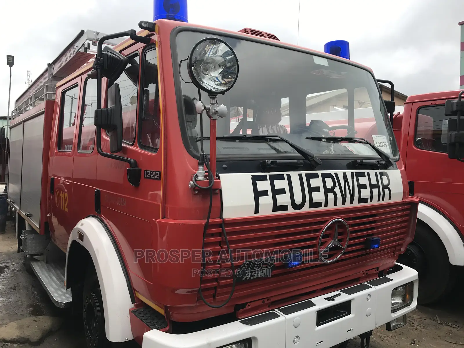 Mercedes Fire Fighter Truck