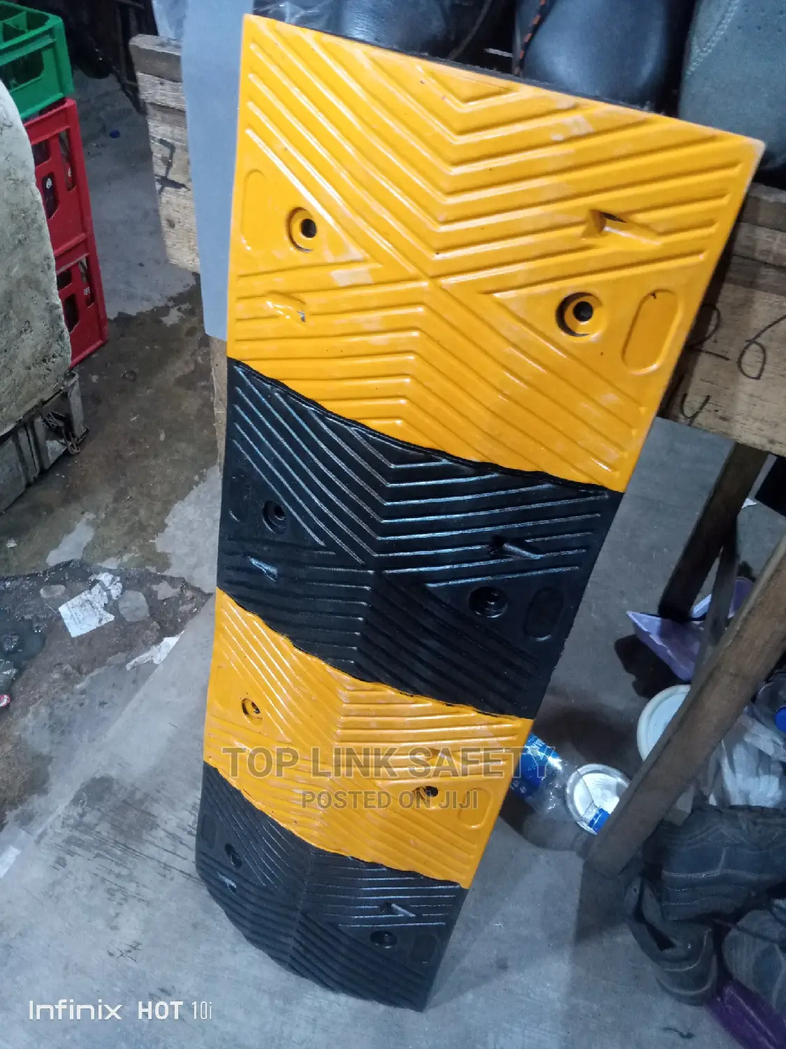 Speed Bump. One Meter . 50 Inches