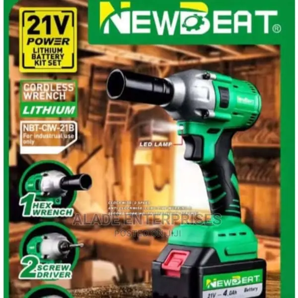 Cordless Socket Impact Wrench Machine 21v
