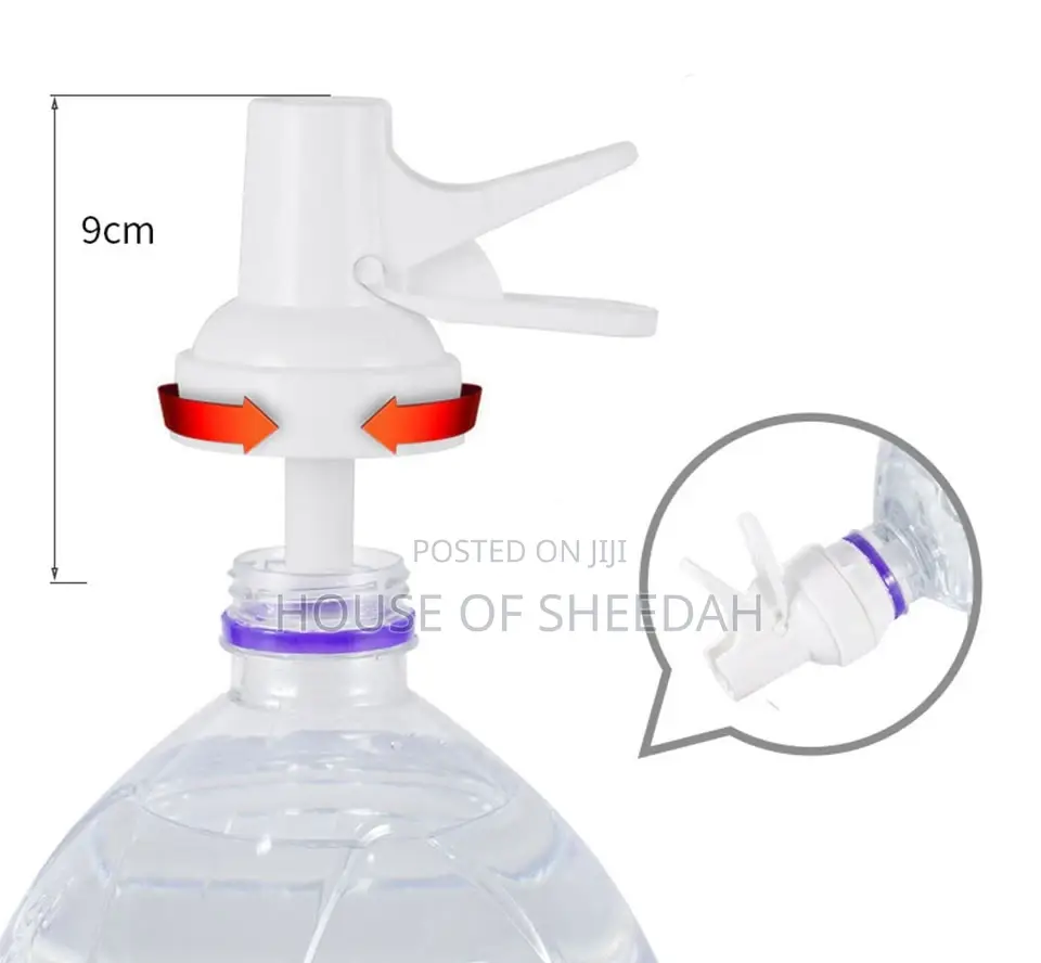 Portable Camping Hand Press Water Pump For Drinking Bottle