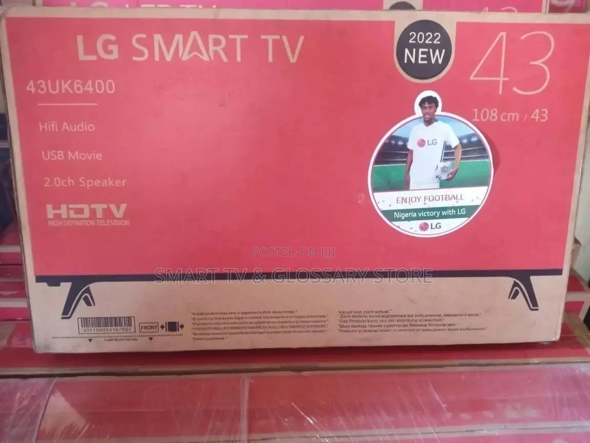 Brand New High Quality 43 Inches LG Smart Tv