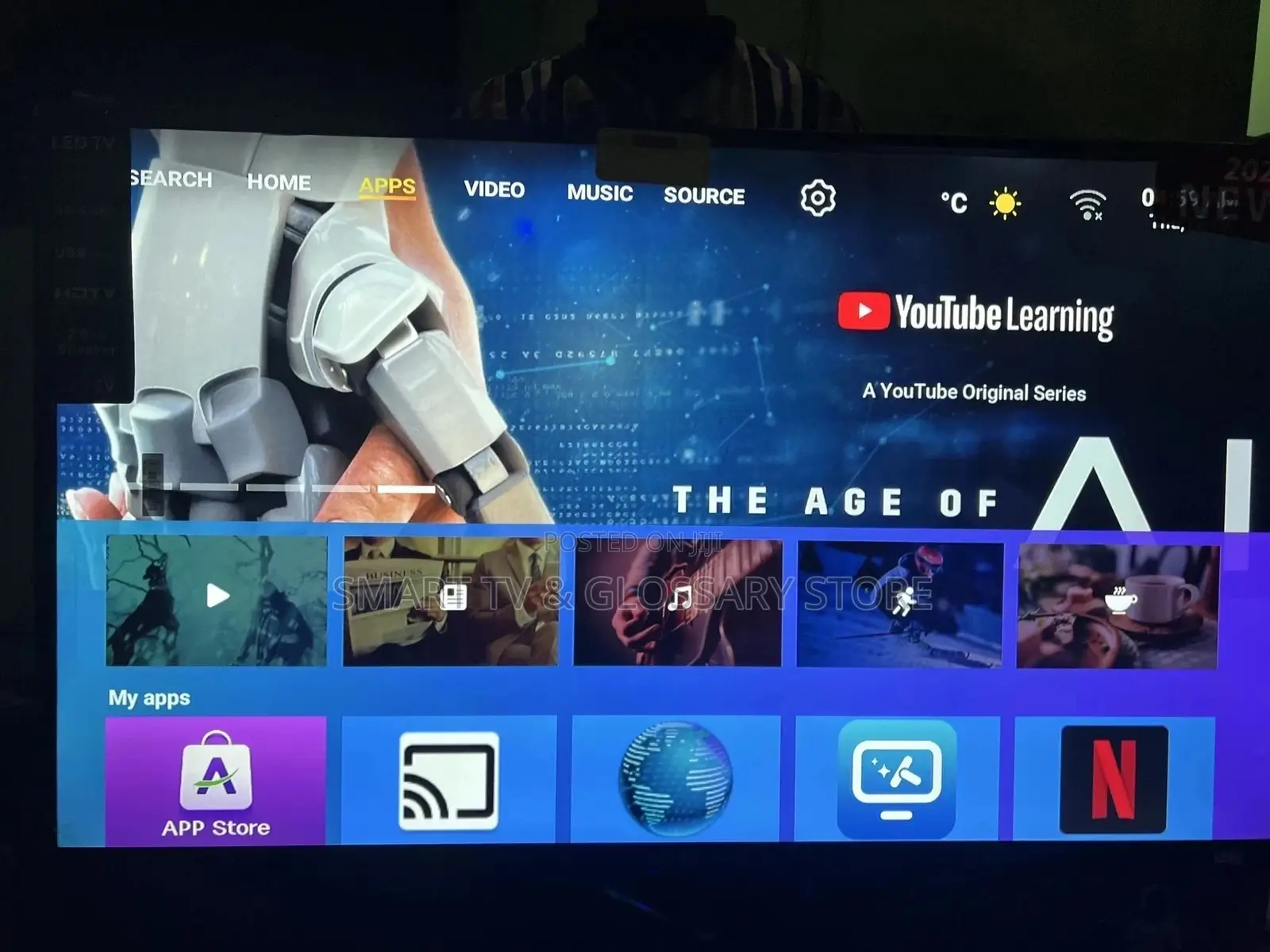Brand New Android 55 Inches LG Smart Tv