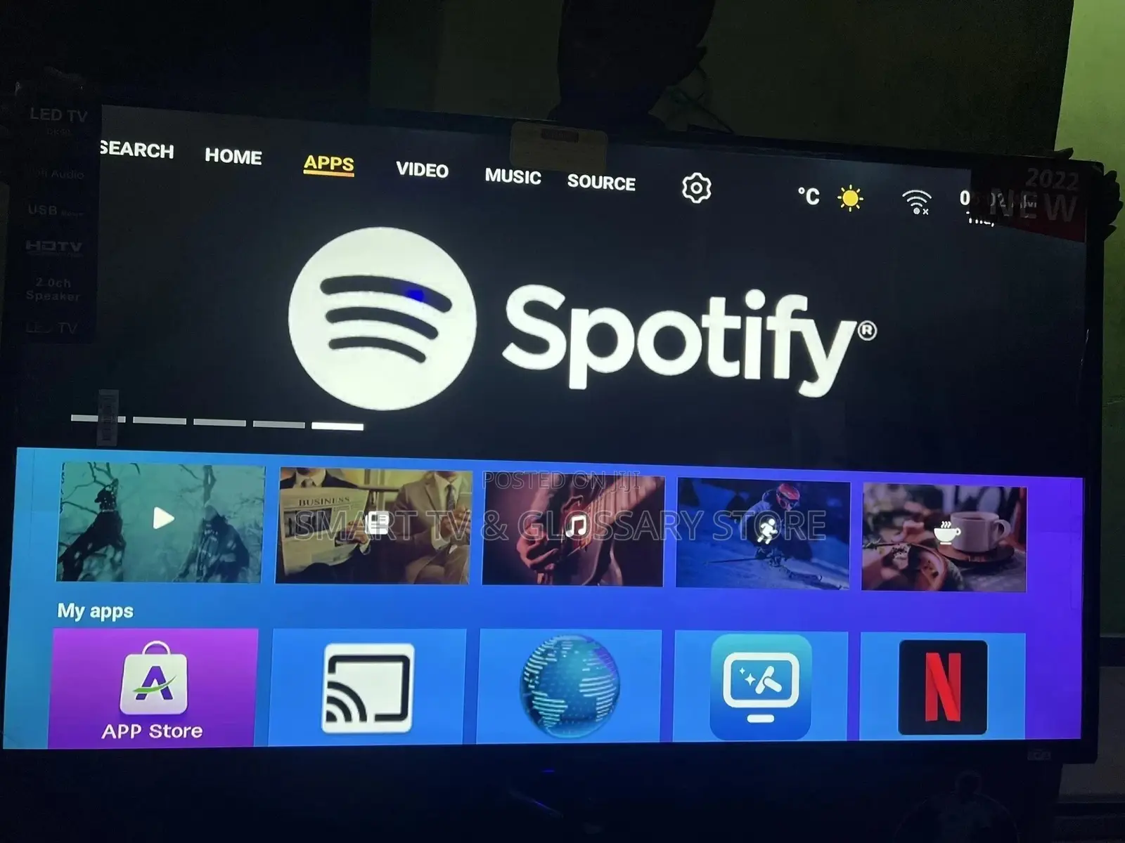 Brand New Android 55 Inches LG Smart Tv