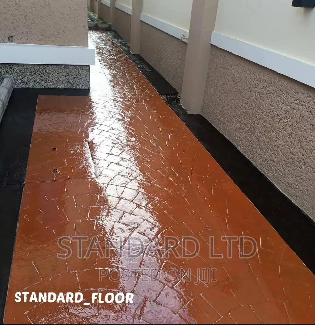 Stamped Concrete Floor (By Standard_floor)