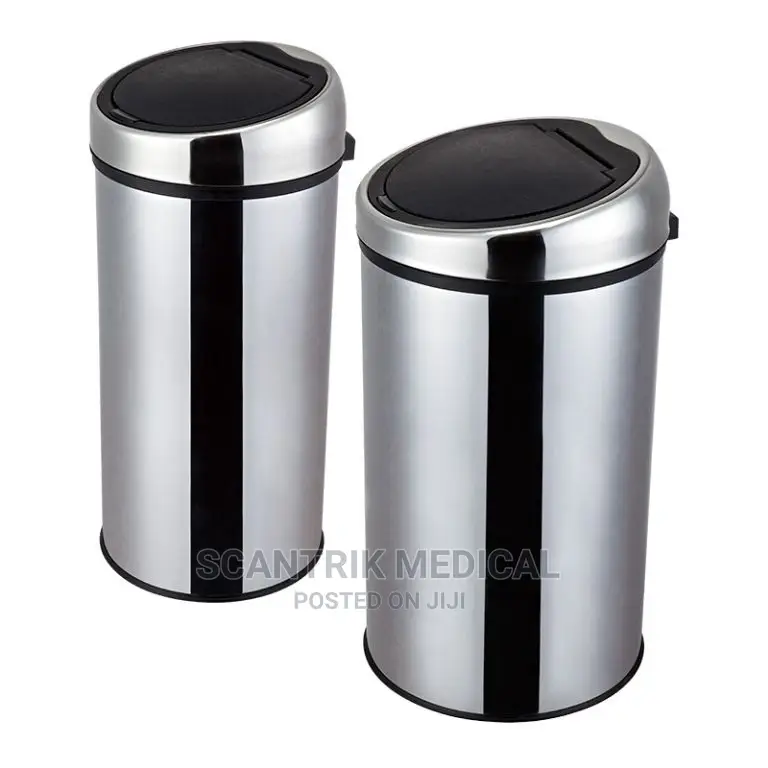 Portable Stainless Steel Pedal Bin - 12L