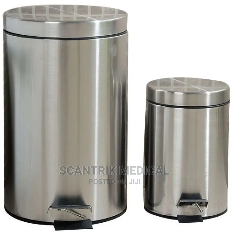 Stainless Pedal Binpedal Operated Dustbin for Hospital Use