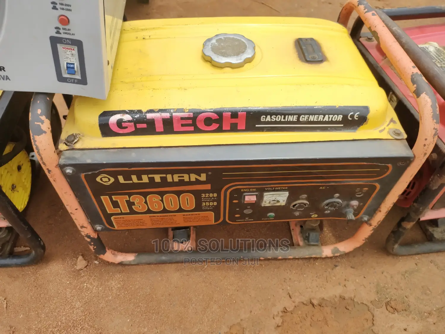 3kva G-Tech Lutian Tokunbo Petrol Generators for Sale