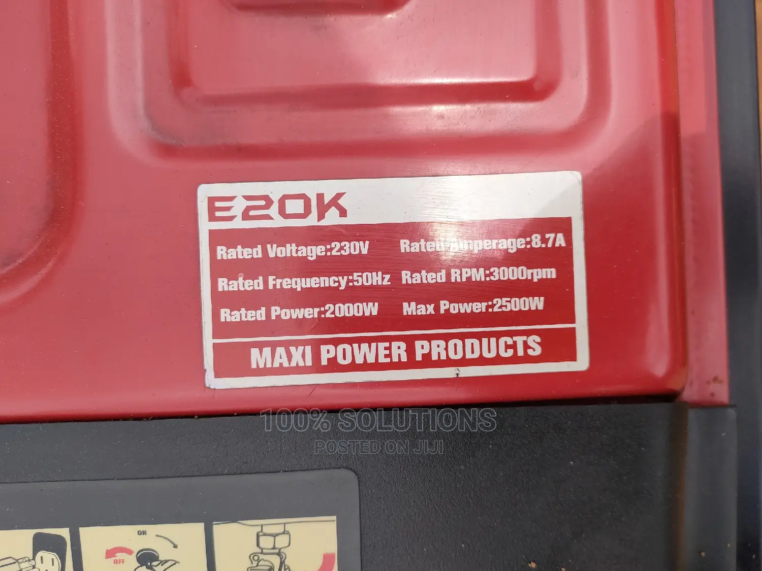 2.5KVA Maxi Petrol Generator for Sale