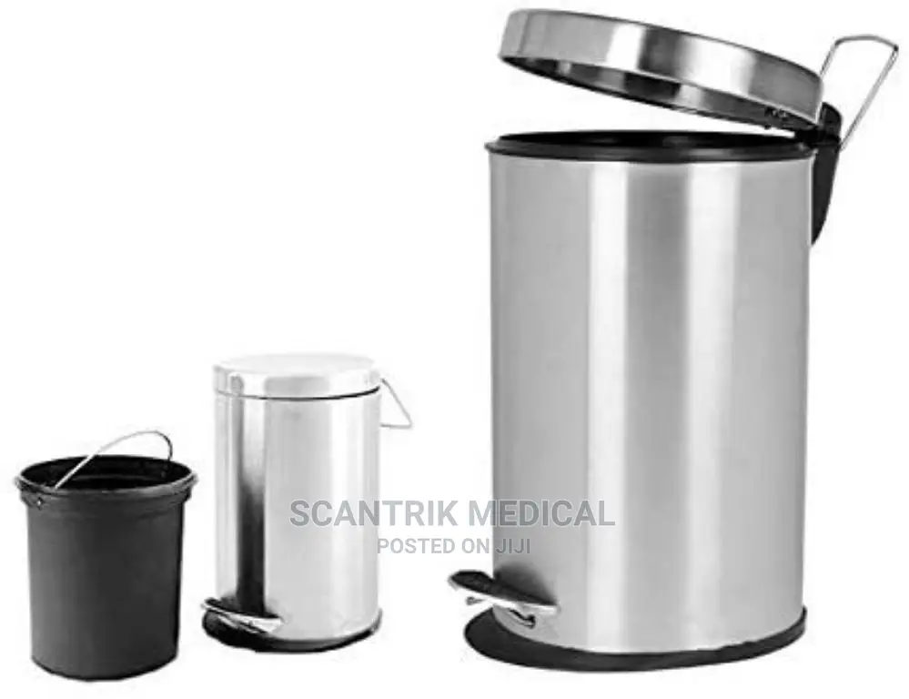 Quality Stainless Steel Dustbin for Bathroom
