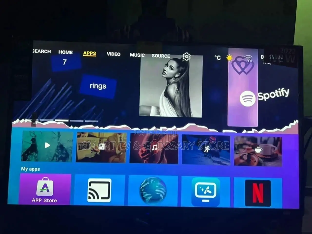 Sharp Quality 65" Samsung UHD TV