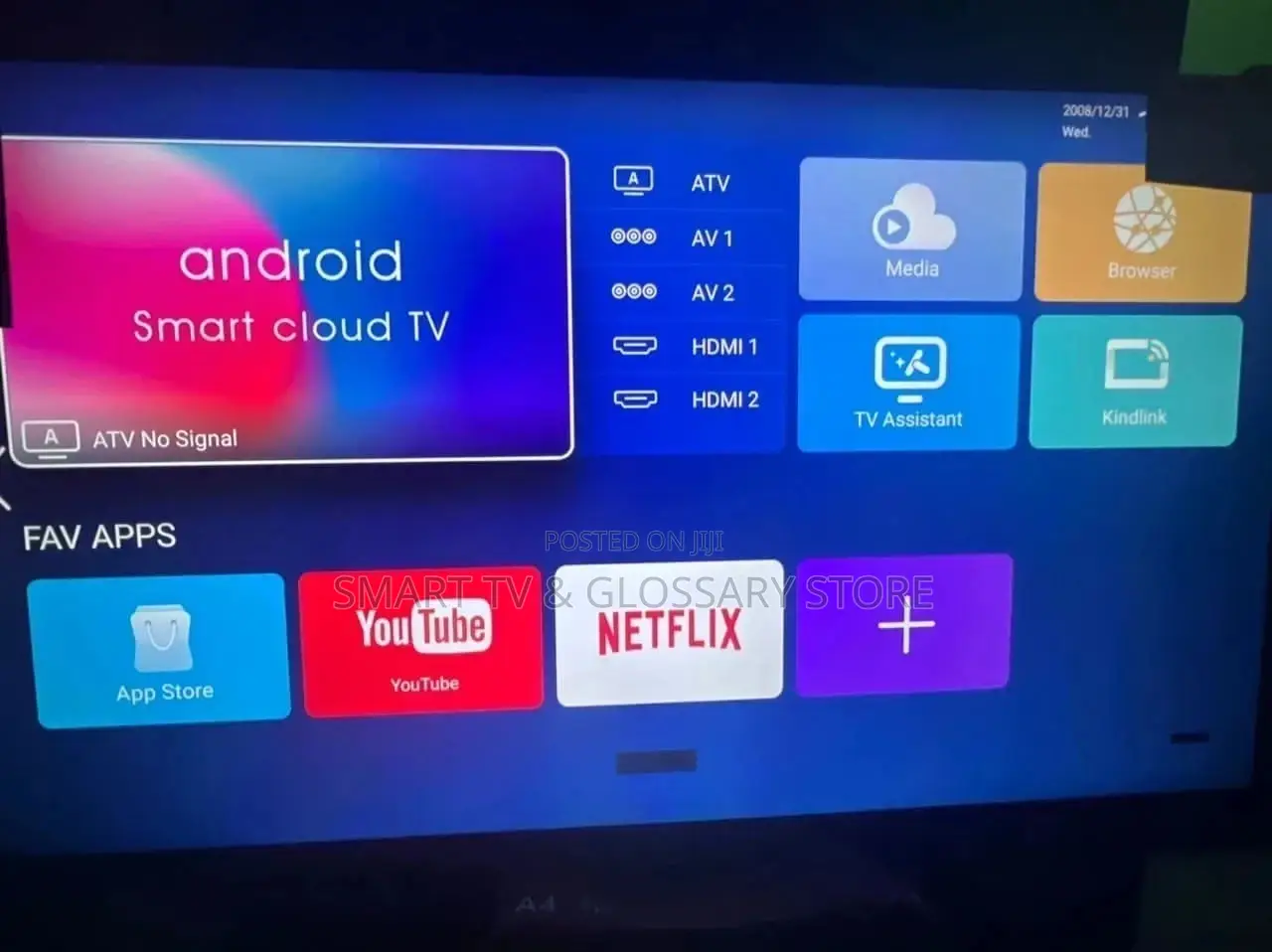 LG 49 " With Netflix Facebook and Youtube