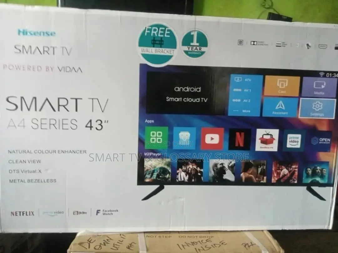Brand New Original Hisense 43 Inches Smart Tv